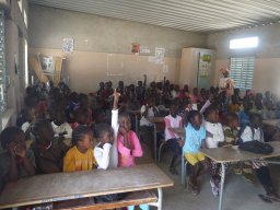 Mission EDUCOBAOBAB - 2013 &raquo; 1ère journée d'interventions dans les écoles de Rufisque